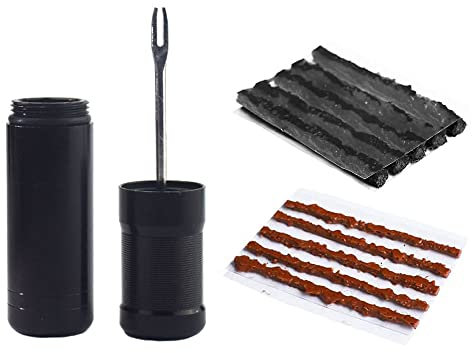 KEVZHUKWV 3 Pieces/Set Bike Tubeless Tire Tyre Repair Kit Tubeless Tyre Repair Kit Mtb Tubeless Kit for MTB and Road Mountain Bicycle