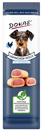 Dokas - Hühnchen-Rolle mit Entenbrust 10er Pack (10 x 10g)