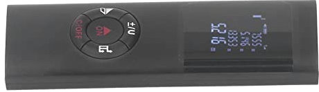 Medidor Láser de 0,16 a 196,85 Pies, Medidor de Distancia Recargable, Herramienta de Visualización Digital de 60 M para Medición de Construcción