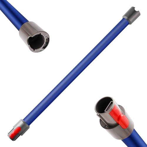 Qygba Ersatzteile Verlängerungsrohr für Dyson V7 V8 V10 V11 V15 Staubsauger, Saugrohr Länge 73 cm, Rohr Ersatz für 969109 (Blau)