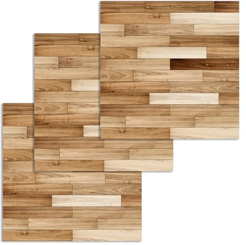INGJIA 3 Pcs Selbstklebende Dachziegel und Dachschindeln für Puppenhäuser Maßstab 1:12 (Dachschindeln braun)