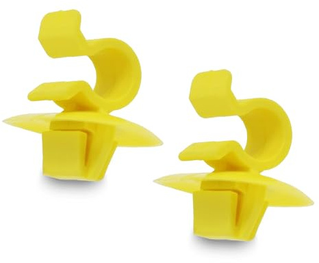 (set med 2) Häftklämmor för stöd av huvstången kompatibla för Peugeot 106, 306, 407, 605, 806, Partner och Citroën C4 C2, C3 C15 Evasion Saxo Berlingo 792834 792839