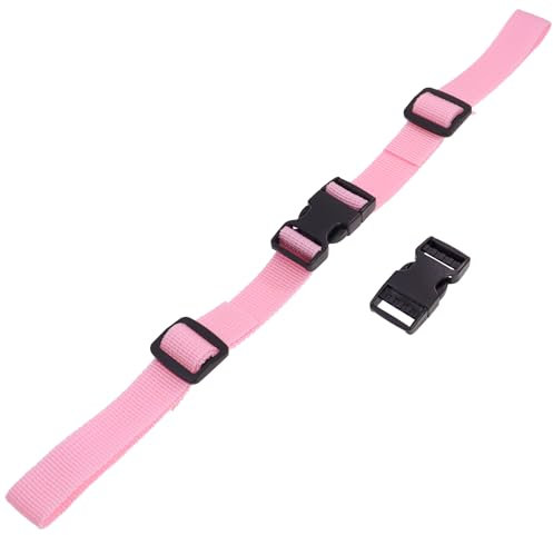 Bettli Adjustable Chest Strap Backpack with Quick Release Buckle for Kids Hiking and Jogging (Pink)