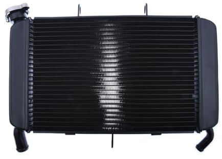 avdb-moto Radiatore Acqua Compatibile con YAMAHA XJ6 600 XJ-6 N 2009-2017, XJ-6 600 XJ6 DIVERSION 2009-2017 Tipo Originale in Alluminio