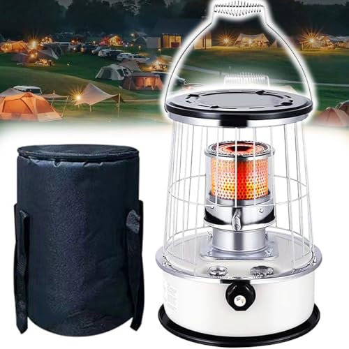 Mavdecll Portable Kerosene Heater, Camping Stove, 4.5L Outdoor Kerosene Stove Burner, 360° Surround Heating, Emergency Heater for Cooking, Garage, Camping