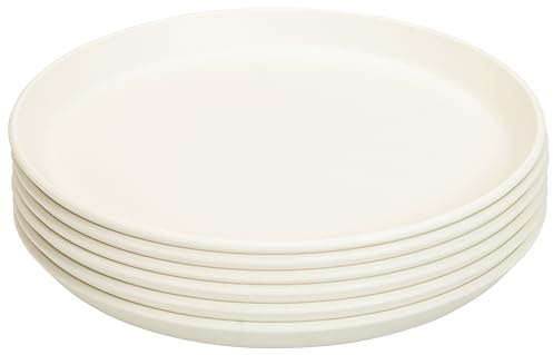 Betzold Teller-Set - 6 Teile - aus Biokunststoff | bruchsicher, spülmaschinengeeignet