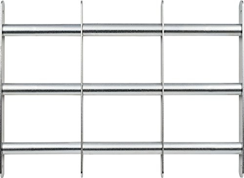 ABUS Fenstergitter FGI5450 - Gitter zur Einbruchsicherung von Keller- und Erdgeschossfenstern - 500-650 x 450 mm - 73431