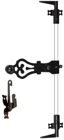 Accessoires pour espagnolette acier - Type de support : Standard