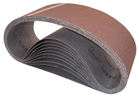 Bandas de lija HANDIT 100X585 mm. (GRANO 100, 10 UNIDADES)