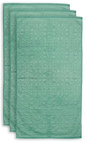 PiP Studio Handtuch Tile de Pip | grün - 55 x 100