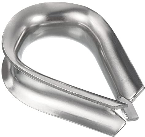 M METERXITY Stainless Steel Thimble - for 20mm 3/4 Wire Rope, Apply to Outdoor(M20)