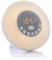 InnovaGoods® Despertador simulador de amanecer, despertador digital 12 sonidos predefinidos, despertador luz natural, reloj despertador digital Radio, control táctil, 3 modos de iluminación, 6 colores