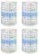 Bandage Transparent Imperméable, Pansement Adhésif Médical Extensible, Idéal pour Protection de Tatouage, Activités Sportives et Douche, Bandage Étanche et Respirant (15cm*1m,4pcs)