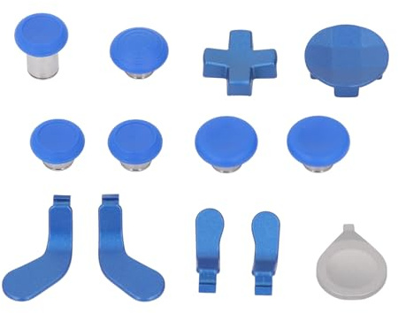Plyisty Controlador Thumbstick, Kit Completo Controlador Thumbstick Paddle D Pad Set con Base de Carga para Series 2