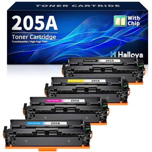 205A Toner Kompatibel für HP 205A CF531A CF532A CF533A CF530A | Kompatibel für HP Color für LaserJet Pro MFP M181fw Toner M180n M181n M180nw M180fw M154a M154nw