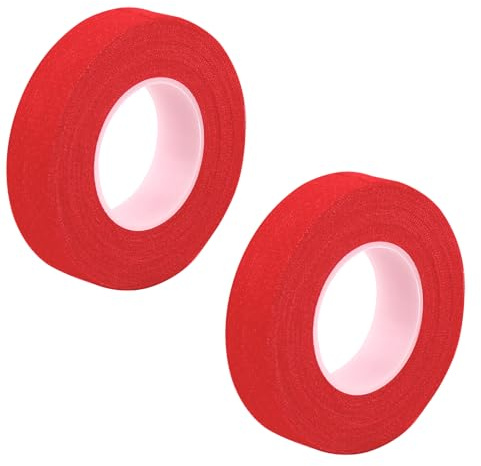 2PCS Self‑Adhesive Wrap Tape Adhesive Surgical Tape for Securing a Variety of Catheters for Wound Dressing Care Relief Injury Aid Non Tear Elastic Adhesive Bandage Tape Music Athletes Physios 2cm*5m