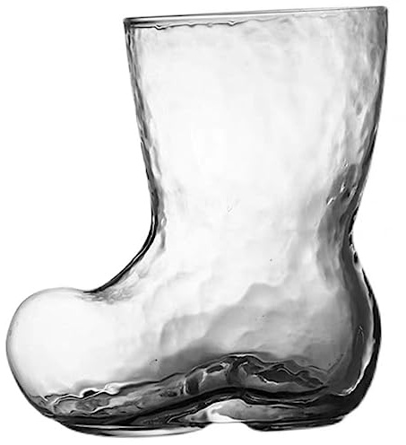 Alipis Boot Cup Transparent Beer Container for Cold Drinks Unique Wine Glass for Home Parties Creative Present Idea for Friends and Family