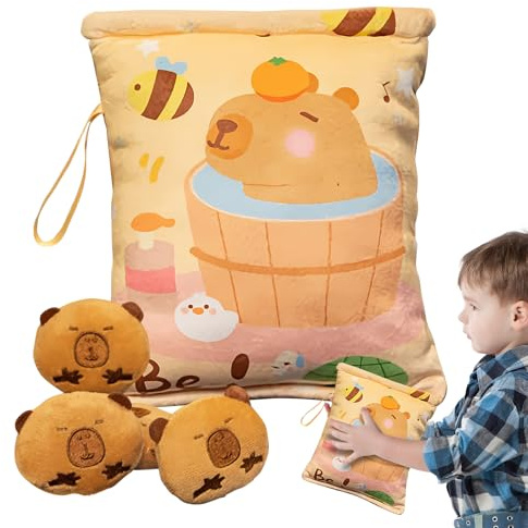 Plüsch Snacktasche Kuscheliges Capybara Snacktasche