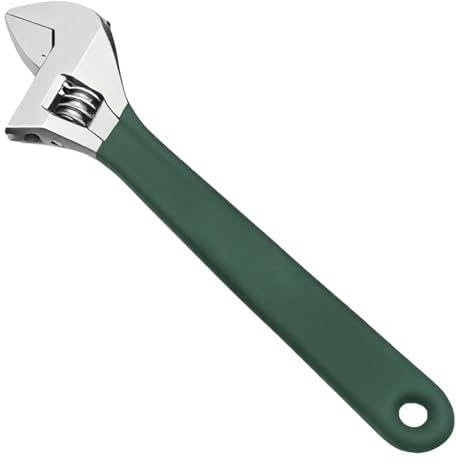 ZLKRHAK 1pc 15cm/20cm/25cm/30cm Rollgabelschlüssel Verstellbarer Schraubenschlüssel Verstellbar Maulschlüssel Gabelschlüssel Adjustable Wrench