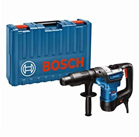 Bosch Professional Bohrhammer GBH 5-40 D (SDS Plus, inkl. Zusatzhandgriff, Fetttube, Maschinentuch, Handwerkoffer)
