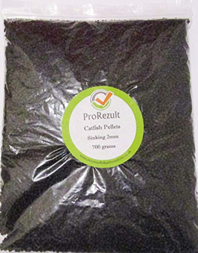 700g Pack Catfish Pellets 2mm Sinking for all Tropical and Cold Water Fish Pleco, Cichlid Bottom Feeders Koi Sturgeon Feed