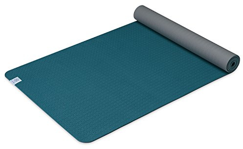 Gaiam Yoga Mat Performance TPE Exercise & Fitness Mat for All Types of Yoga, Pilates & Floor Exercises, Lake