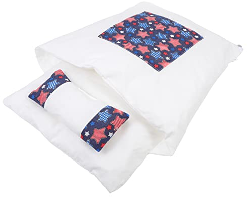 Supvox Katze Schlafsack Für Haustiere Abnehmbares Und Waschbares Nest Warmes Katzenbett Für Innenräume Multifunktionale Schlaf Und Spielumgebung Mit Sternen