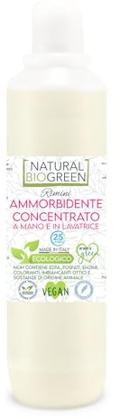 Naturalbiogreen Ökologischer Weichspüler, parfümfrei, hypoallergen, 500 ml