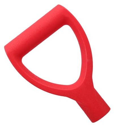 Homoyoyo Manico per Pala da Neve e Vanga, Impugnatura in Plastica Resistente al Freddo, Sostituzione Manico Fissaggio Sicuro per Attrezzi da Giardino e Rastrellamento, Kit 2 Pezzi, Uso