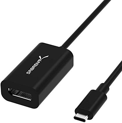 SABRENT USB C auf DisplayPort Adapter unterstützt bis zu 4K@60Hz (DA-DPUC)