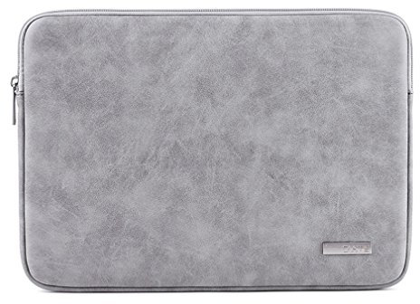 LaoZan 13-15 Inch Laptop Sleeve Notebook Computer Pocket Tablet Briefcase Carrying Bag/Pouch Skin Cover For Ultrabook 13 Light Gray