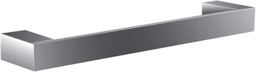 Emco Liaison badkarshandtag, krom, handtag för badkar, för väggmontering, duschstång, längd 310 mm – 187000130