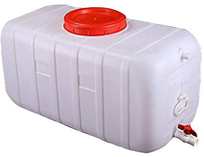 LPLND Bidones Agua 25 litros Contenedor De Agua Sin BPA Almacenamiento De Agua Contenedores Cúbicos para Cámping Y Emergencia Resistente A Ácidos Y Álcalis（25L/50L/75L/120L/150L） (Size : 25L)