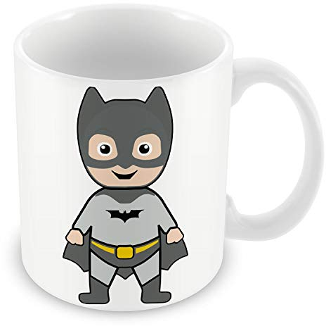 French Unicorn Mug Tasse Bébé Batman Super Héros Dessin Mignon