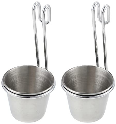 HEMOTON 2pièces Tasse à Sauce Petite Gobelet à Trempette Bols à Sauce Ustensiles De Cuisine Récipient