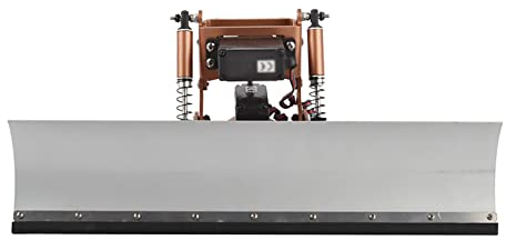 KIPEKE Chasse-Neige RC, Outils de Pelle de Rechange, Outils de Balayage de Pelle servo pour 1/10 TRX-4 RC Voiture Bricolage modèle Buggy Voiture, Accessoires de Voiture modèle