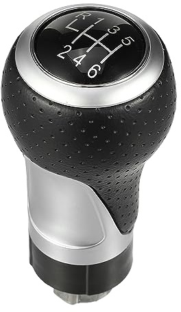 X AUTOHAUX Gear Shift Knob Head Handle 6 Speed for VW Passat Golf MK4 1 Set | for Audi, Gear Shift Knob Head Handle 6 Speed, ABS Plastic