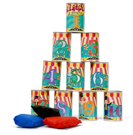 Retr-Oh Dosenwerfen im Freien/Dosenwerfen Wurfspiel/alte holländische Spiele