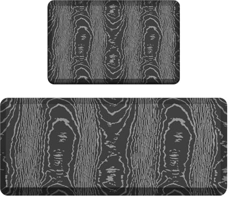 Küchenmatte, gepolstert, Anti-Ermüdungs-Bodenmatte, wasserdicht, rutschfest, Küchenteppiche, ergonomische Komfort-Schaumstoff-Stehmatte for Boden, Büro, Waschbecken, Wäscherei ( Color : Style 3 , Size