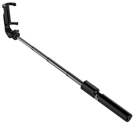 Eighosee Perche à selfie professionnelle avec trépied extensible avec télécommande sans pour smartphone