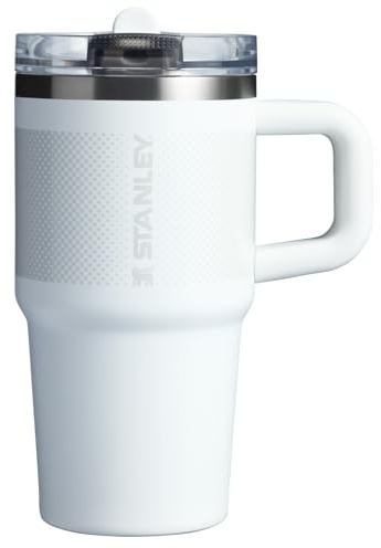 STANLEY Quencher ProTour - Flip Lid Straw Cup with Leak-Proof Cover, 20 oz, Integrated Straw and Handle, Compatible with Travel Cup Holder, Vacuum Insulated Stainless Steel