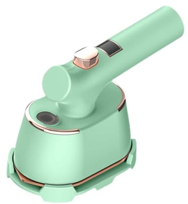 Colcolo Fer à vapeur à main, mini fer à vapeur, fer à vapeur, 40W de vapeur à repasser à la nappe de repassement pour collégial voyage, Vert