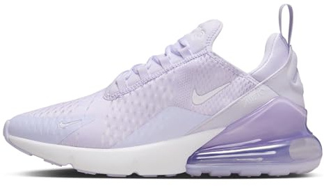 Nike Air Max 270 Women's Shoes (AH6789-502, Amethyst Tint/Amethyst Tint/White), Amethyst Tint White Amethyst T, 38.5 EU