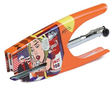 Iternet 77518 Cucitrice a Pinza 6/4 Pop Fantasy Pop Art