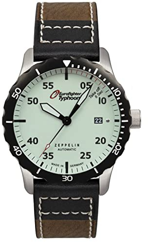 Analoge Armbanduhr MID-34104, braun, Band