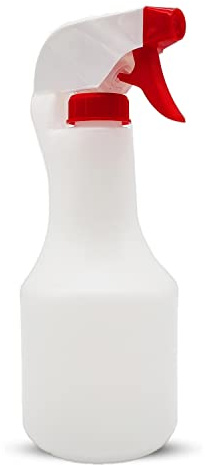INOX® Sprühflasche 500ml leer - Lösungsmittelbeständig - Ideal geeignet für Desinfektionsmittel, Reinigungsmittel oder als Wassersprühflasche für Pflanzen - Spray Flaschen