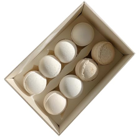 Weihnachtsgeschenk für Sie Badebomben 8er Set große Wellness Badebombe 100% vegan Geschenk Frau Geschenkidee Pflegeset Relaxen und Lieben Beauty