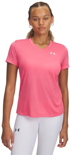 Under Armour Damen Tech Short Sleeve V Neck T-Shirt