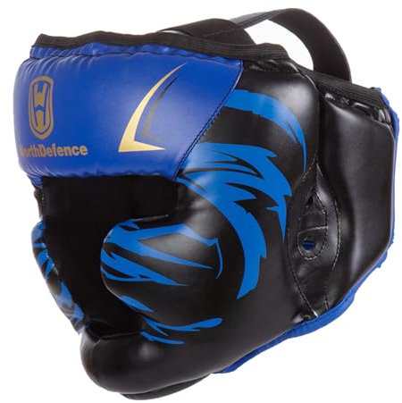 Enigmaire Casque de Boxe,Casque entraînement de Boxe,Casque de Protection de la tête de Boxe,Casque de Protection d'entraînement,Casque de Boxe pour Sparring,pour Muay Thai,Sparring,Arts Martiaux