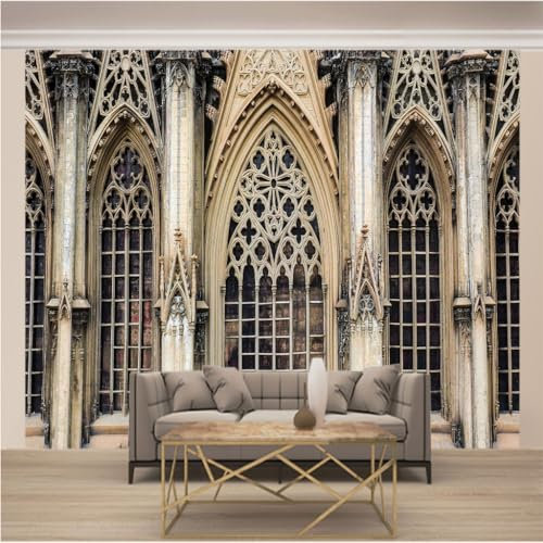 WYXWZ Papier Peint Panoramique Trompe l'oeil 3d Chambre Adulte Enfants Art Papier Peint Intissé Mural Moderne Toison Salon Chambre à Coucherr Salle xl 250 x 175cm (Largeur x Hauteur) Style Marocain
